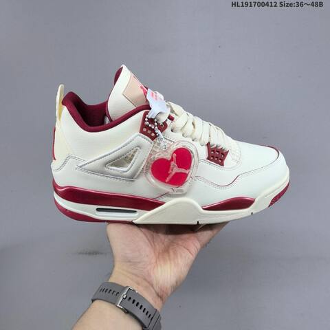 Jordan Air Jordan 4 Retro Sierra Red Cream EU 36-48 Basketball - Unisex (BS-66220)