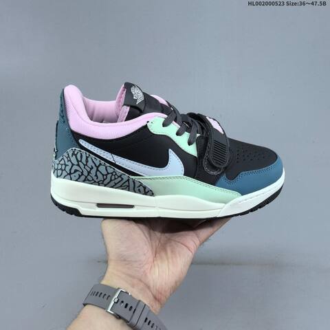 Nike Air Jordan Legacy 312 Low Black Pink Mint Blue EU 36-47 5 Lifestyle - Unisex (BS-65896)