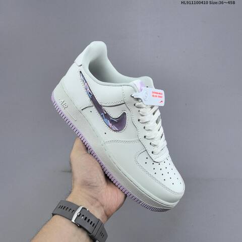 Nike Air Force 1 07 Low Off White Light Purple Pink Blue EU 36-45 Sneaker - Unisex BS-60835