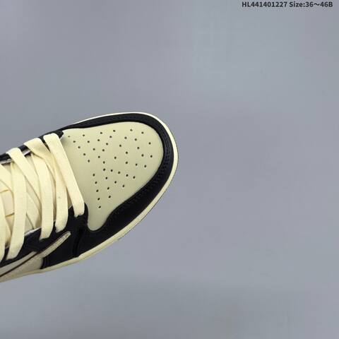 Nike Air Jordan 1 Low x Travis Scott Black Cream EU 36-46 Lifestyle - Unisex (BS-67239)