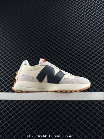 New Balance 327 Off White Dark Green Gum EU 36-45 Sneaker - Unisex (BS-82807)
