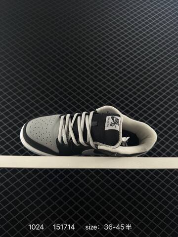 Nike Dunk Low SB Black Grey White EU 36-45 Skate - Unisex (BS-74603)