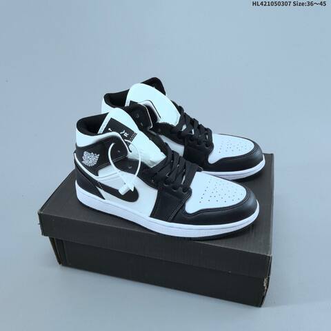 Air Jordan 1 Mid Reverse Bred AIR JORDAN 1 Aj1 Lifestyle BS-66600
