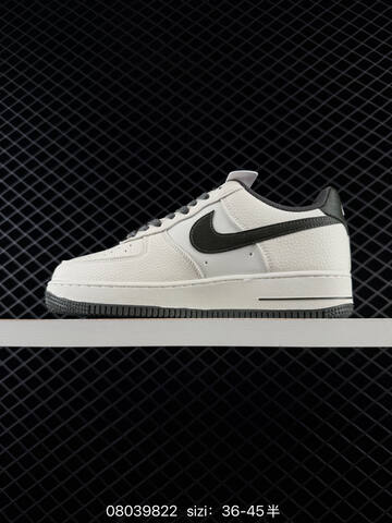 Nike Air Force 1 07 Low Off White Dark Grey EU 36-45 Casual - Unisex (BS-69962)