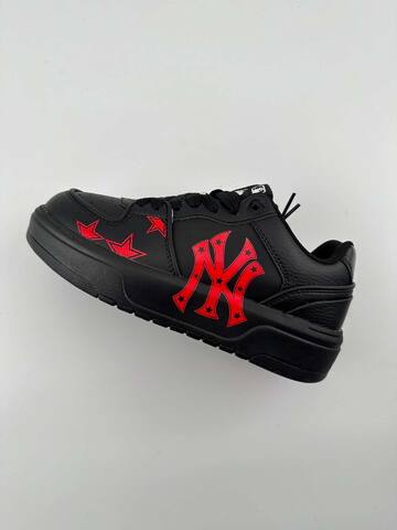 MLB Chunky Liner 2011 3 ASXCA12 N Black Hot Pink Skate Shoe Skate Sneakers (BS-86803)