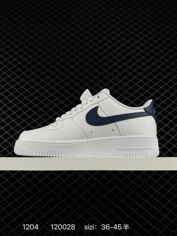 Nike Air Force 1 07 LX White Navy EU 36-45 5 Casual - Unisex (BS-73855)