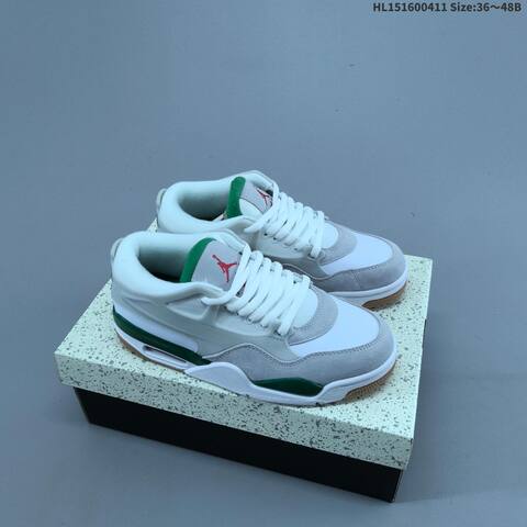 Jordan Air Jordan 4 RM FQ7940-003 Light Gray White EU 36-48 Casual - Unisex (BS-66234)