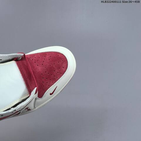 Nike Air Jordan 1 Low x Travis Scott White Red EU 36-45 Lifestyle - Unisex (BS-67006)