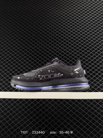 Nike Vomero Premium Black Grey Purple With White Speckle EU 35-46 5 Running - Unisex (BS-74436)