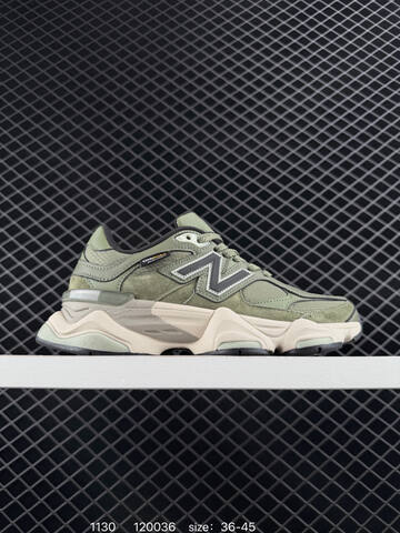 New Balance 9060 Olive Green Dark Grey Beige Black EU 36-45 Sneaker Unisex BS-82540