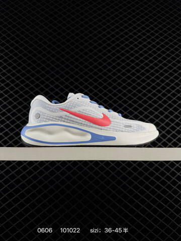 Nike Journey Run White Silver Light Blue Navy Red Cream EU 36-45 Running - Unisex (BS-70932)