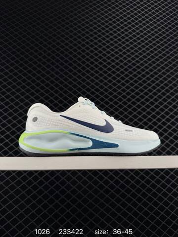 Nike Journey Run White Volt Black EU 36-45 Running - Unisex (BS-74555)