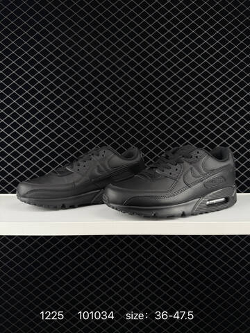 Nike Air Max 90 Triple Black EU 36-47 5 Lifestyle - Unisex (BS-73514)