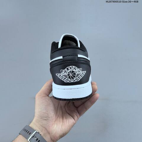 Jordan Air Jordan 1 Low OG DC0774-101 Black White EU 36-46 Basketball - Unisex (BS-66002)