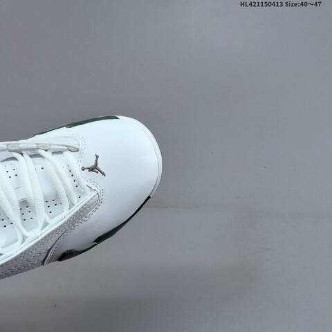 Jordan Air Jordan 14 Retro White Green EU 40-47 Basketball - Men's (BS-66202)