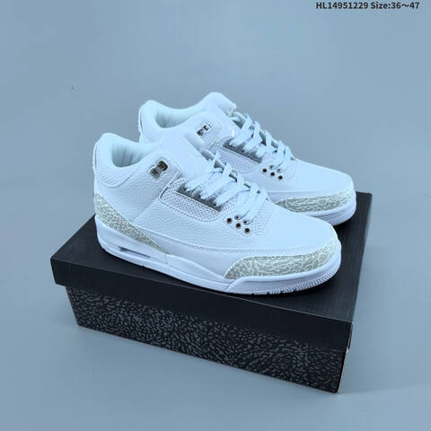 Jordan Air Jordan 3 Retro CT8532-126 Black Gray Green EU 36-47 Basketball - Unisex (BS-67195)