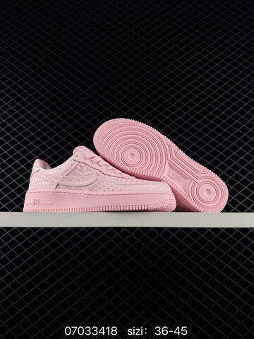 Nike Air Force 1 07 Light Pink Black EU 36-45 Skate - Unisex (BS-70430)