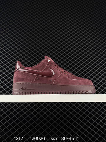 Nike Air Force 1 07 Burgundy EU 36-45 5 Lifestyle - Unisex (BS-73757)
