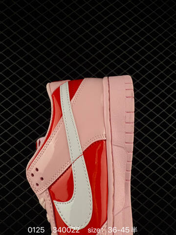 Nike SB Dunk Low Pink Red White 36-45 Skate - Unisex (BS-72956)