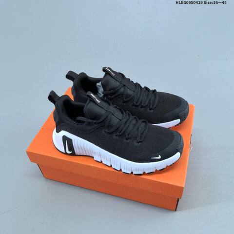 Nike Free Metcon 6 FJ7126-001 White Black EU 36-45 Training Shoe - Unisex (BS-60656)