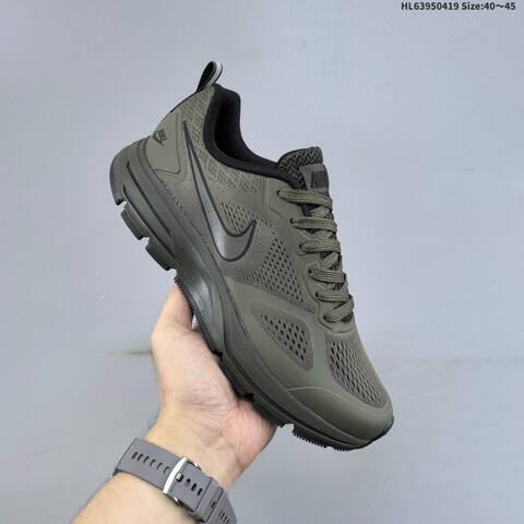 Nike Zoom Pegasus 26X Olive Green Black EU 40-45 Running Shoe - Men s BS-60653