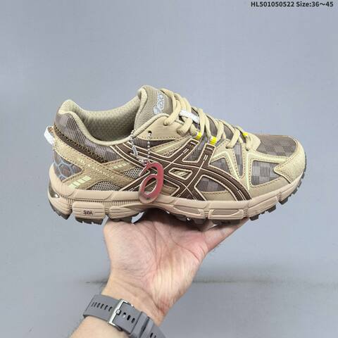 ASICS Gel-Kahana 8 Silver Grey Off White EU 36-45 Trail Shoe Trail Running Sneakers - Unisex (BS-68811)