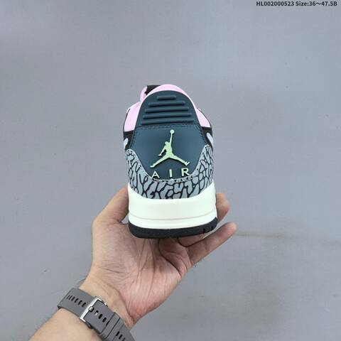 Nike Air Jordan Legacy 312 Low Black Pink Mint Blue EU 36-47 5 Lifestyle - Unisex (BS-65896)