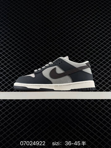 Nike SB Dunk Low Dark Grey Light Grey Off White Black EU 36-45 Skate - Unisex (BS-70443)