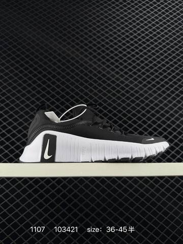 Nike Free Metcon 6 White Black EU 36-45 Training - Unisex (BS-74320)