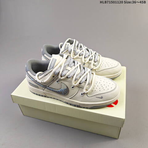 Nike Dunk Low Cream Grey Green EU 36-45 Lifestyle - Unisex (BS-63414)