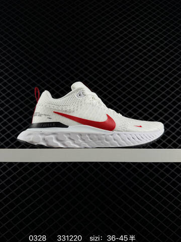 Nike Zoom React Infinity Run FK 3 White Red Black EU 36-45 Running - Unisex (BS-72405)