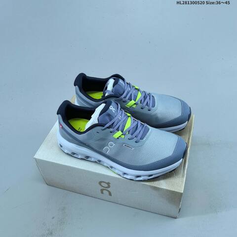 On Running Cloudvista 2 Waterproof Grey White Blue EU 36-45 Trail Shoe Trail Running Sneakers - Unisex (BS-69539)