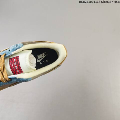 Nike Air Force 1 07 Brown Blue Beige Cream EU 36-45 Sneaker - Unisex BS-63496