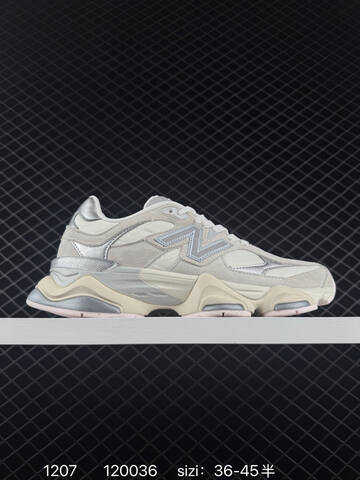 New Balance 9060 Off White Silver Light Pink Beige EU 36-45 Sneaker Unisex BS-82514
