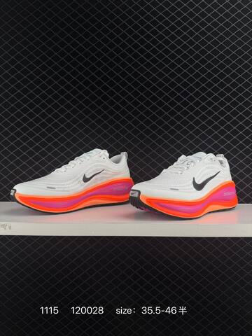 Nike Vomero Plus White Black Bright Crimson Pink Orange 35 5-46 5 Running - Unisex (BS-74198)