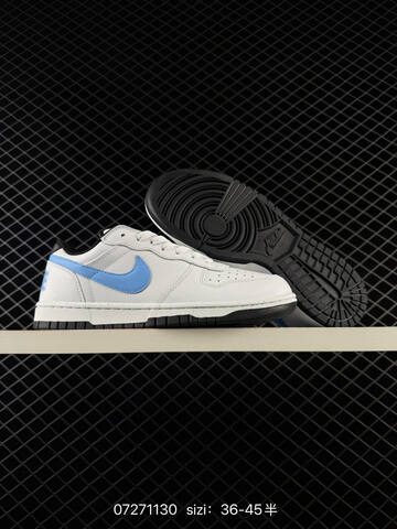 Nike SB Dunk Low Pro White Light Blue Black EU 36-45 Skate - Unisex (BS-70063)
