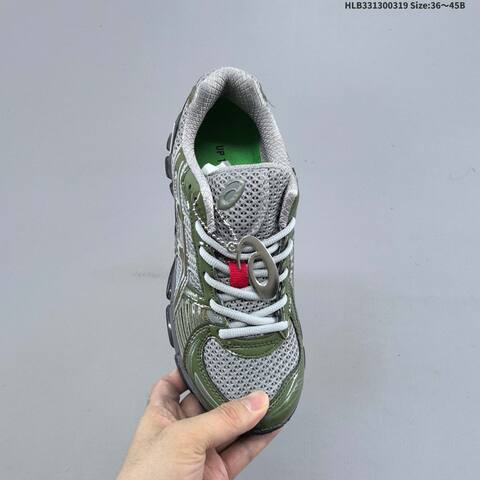 ASICS Gel Kayano 12 1 Olive Green Grey Black EU 36-45 Running Shoe Running Sneakers - Unisex (BS-68991)