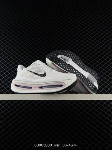 Nike VOMERO PREMIUM ReactX Air Zoom White Black Light Pink EU 36-46 Running - Unisex (BS-69929)