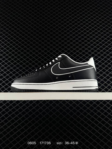 Nike Air Force 1 07 IM6643-010 Black White Silver EU 36-45 Casual - Unisex (BS-70952)