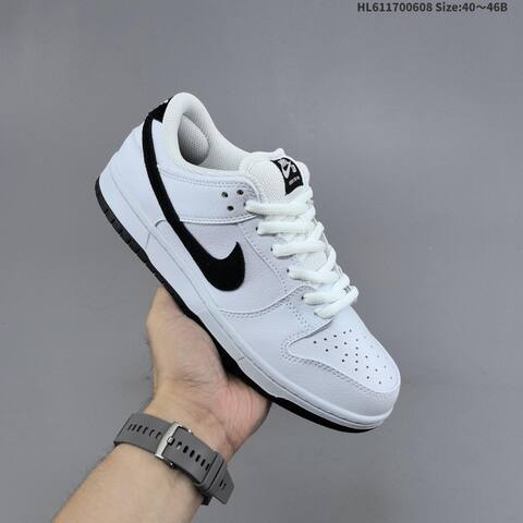 Nike Dunk SB Low White Black EU 40-46 Skate Shoe - Men s BS-59946