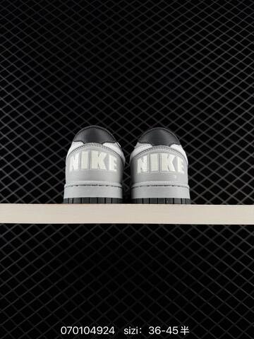 Nike Big Low 355152-016 Light Grey White Black EU 36-45 Skate - Unisex BS-70314