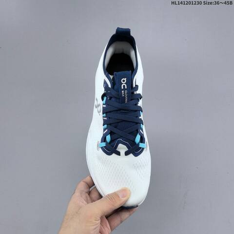 On Cloudsurfer Max White Navy Blue EU 36-45 Running Shoe Running Sneakers - Unisex (BS-69724)