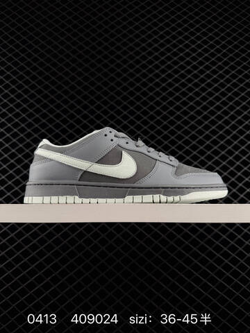 Nike Dunk Low Cool Grey With Light Silver Accents EU 36-45 Half Sizes Available Skate - Unisex (BS-72129)