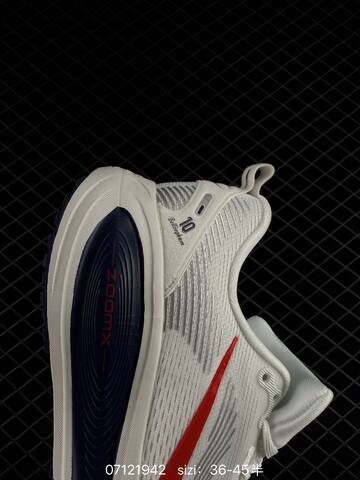 Nike Vomero 18 ReactX Air Zoom White Red Navy Silver EU 36-45 Running - Unisex (BS-70276)