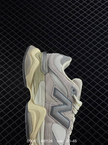 New Balance 9060 Grey White Cream Silver EU 36-45 Sneaker - Unisex (BS-82865)