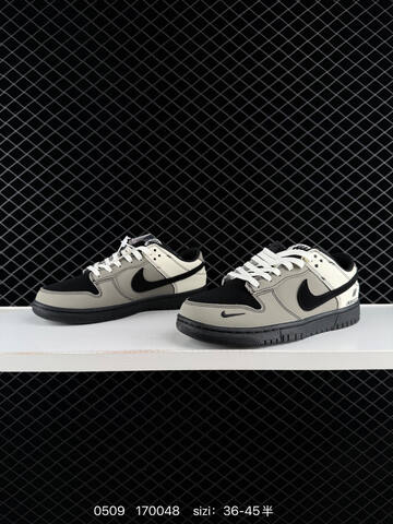 Nike SB Dunk Low Undefeated Black Off White Grey EU 36-45 Skate - Unisex BS-71582