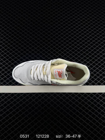 Nike Air Max 1 White Grey Cream Orange EU 36-47 Lifestyle - Unisex (BS-71067)