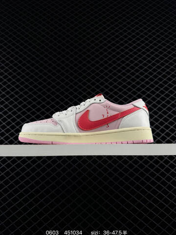 Travis Scott x Air Jordan 1 Low AIR JORDAN 1 Aj1 Lifestyle BS-79180