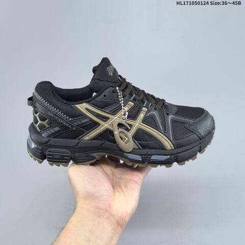 ASICS Gel-Kahana 8 Black Olive Brown EU 36-45 Trail Shoe Trail Running Sneakers - Unisex (BS-69040)