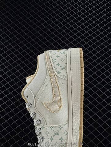 Jordan Air Jordan 1 Low Off White Light Green Beige EU 36-45 Skate Shoe - Unisex BS-81190